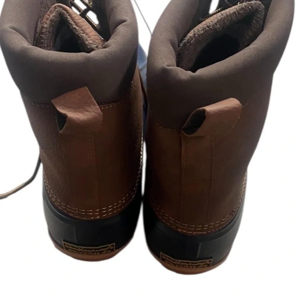 JBU Maine Waterproof Duck Boot Blue/Brown Men’s size 13